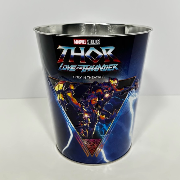 Marvel Other - Thor: Love and Thunder Movie Theatre Exclusive Metal Popcorn Bucket